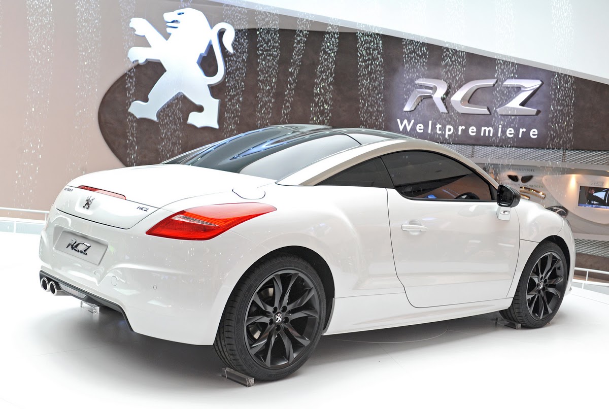 Peugeot Launches Limited Edition Of Rcz Sports Coupe With Real Carbon