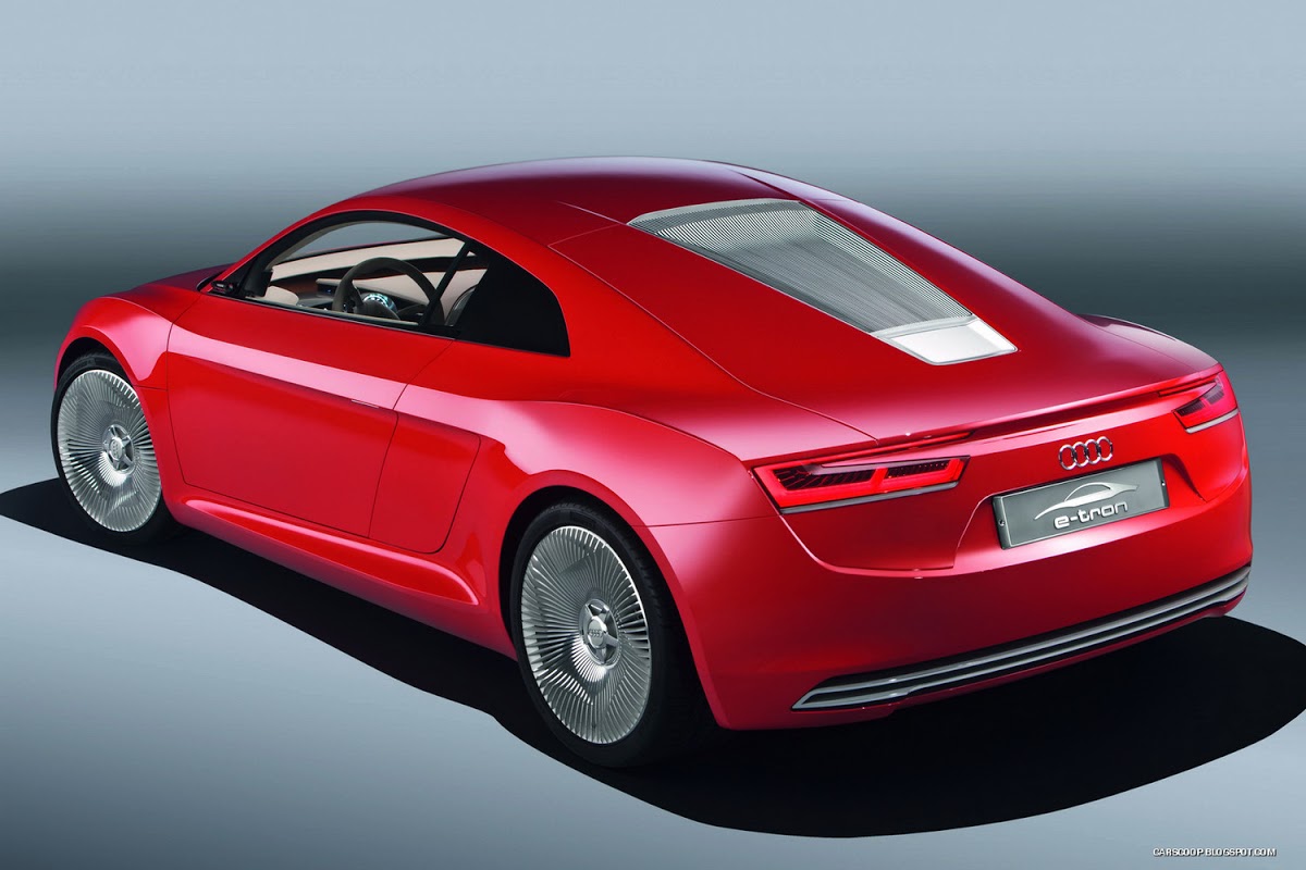 Audi E-tron Concept Coupe: Smaller Than The R8, Powered By Four 