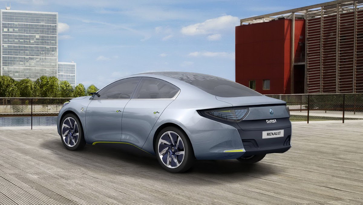 Frankfurt Show: Renault Fluence Z.E. Electric Sedan Concept | Carscoops