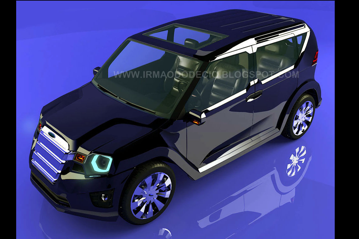 Modern Ford Model T SUV Digitally Comes to Life Riding Like a 2021
