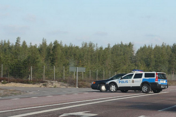 Volvo xc70 Police