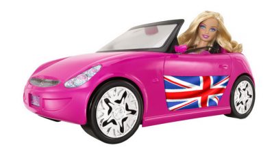 barbie car irl