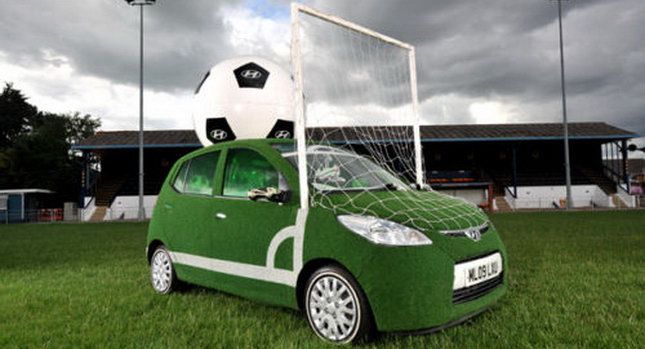 Interested Hyundai S I10 10 World Cup Football Car For Sale Carscoops