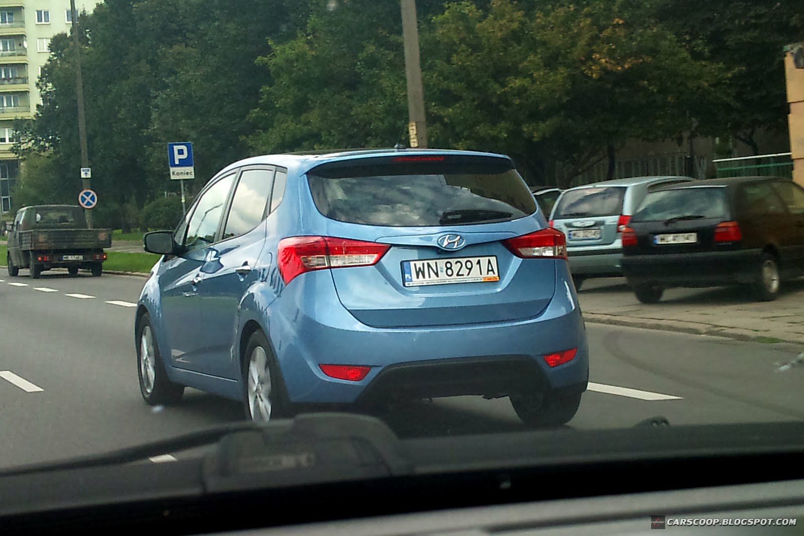 Hyundai ix20 Spotted in Poland Prior to (on the way to?) Paris Debut