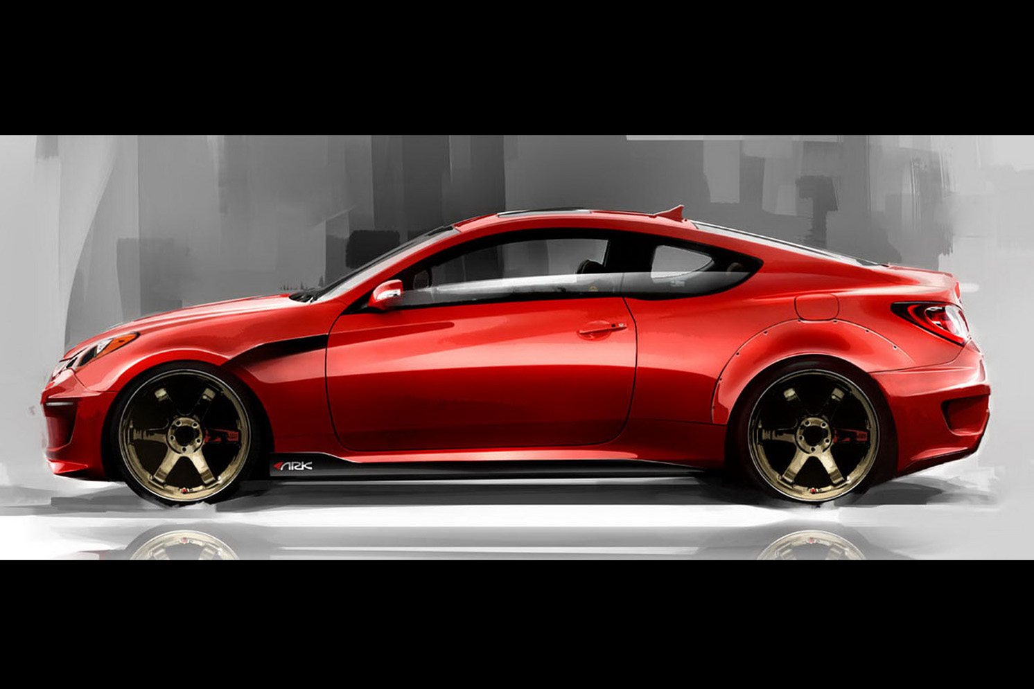 Hyundai genesis coupe тюнинг