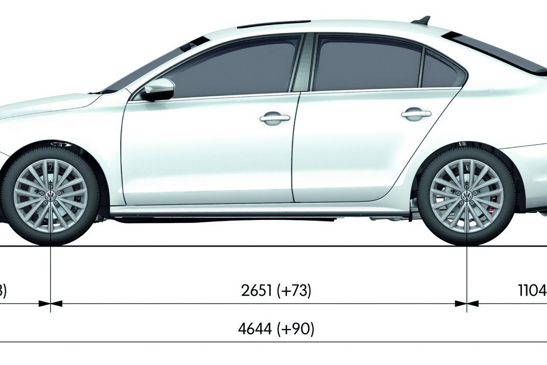 Фольксваген джетта чертеж