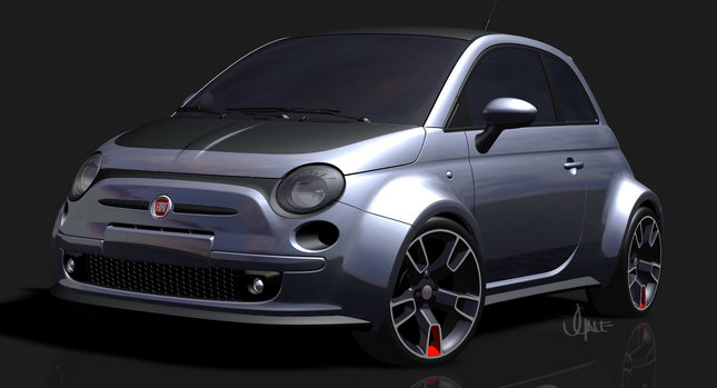 Custom Fiat 500L Trekking at SEMA Autoshow 2013