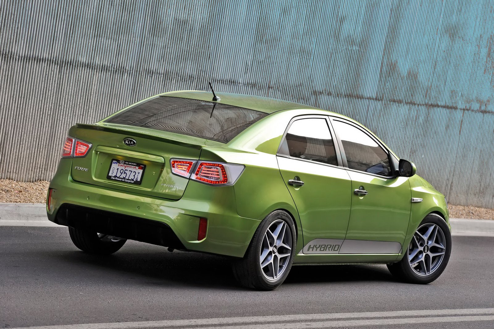 SEMA Kia Tunes into Green with Forte Hybrid Concept Carscoops