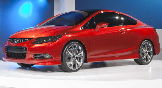  Honda Unveils Concepts for 2012 Civic Si Coupe and Sedan Models at Detroit Show