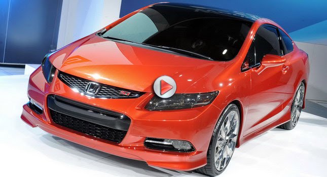  2012 Honda Civic Concepts: Videos and Live Photos from the Detroit Motor Show