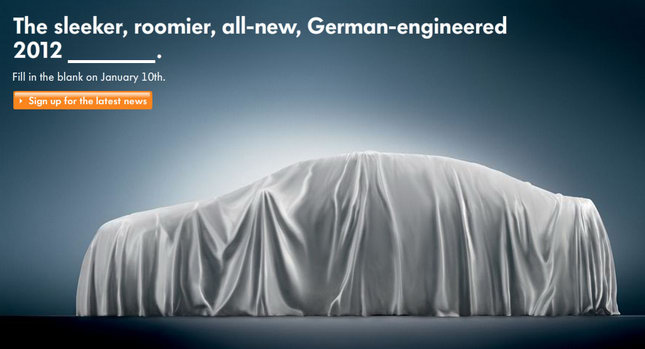  2012 Volkswagen NMS Teaser Shows Up on Official Site, Confirms Detroit Debut