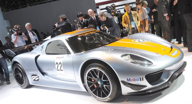  Porsche 918 RSR Coupe Concept: Live Photos from Detroit