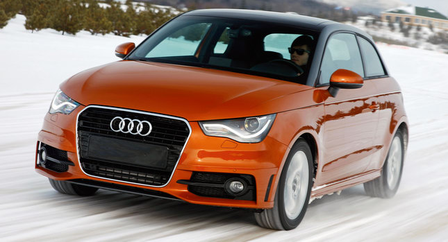  Audi Testing A1 Quattro Prototype in Canada, First Photos