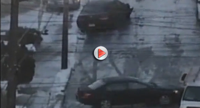  VIDEO: Icy Road Causes Multiple Car Crashes in Pittsburgh