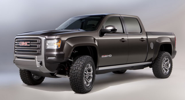  GMC Shows More of its Detroit-Bound Sierra All Terrain HD Concept