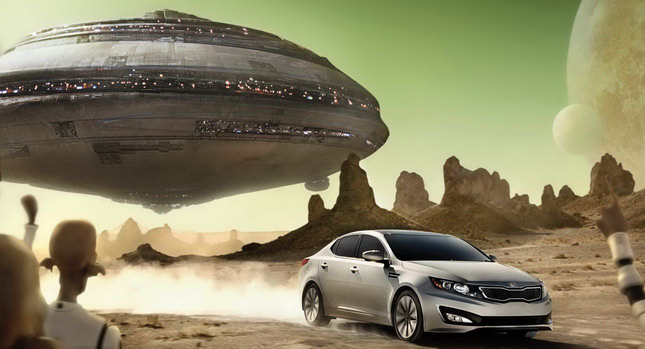  Kia Takes on Time Travelling with New Super Bowl Commercial for 2011 Optima