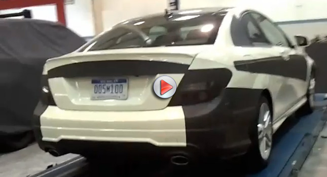  VIDEO: 2012 Mercedes C-Class Coupe Spied at California Processing Center