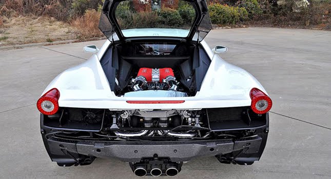  First Details of Underground Racing’s Twin Turbocharged Ferrari 458 Italia