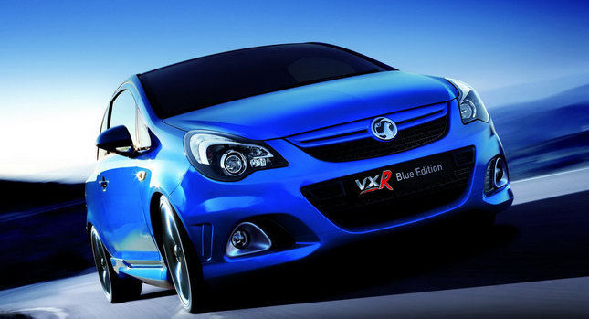  Vauxhall's Corsa VXR gets the Blues: New Special Edition of 192HP Hot Hatch