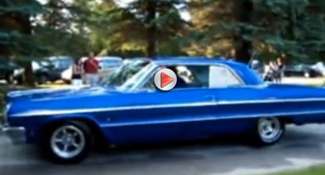  VIDEO: Vintage Impala Fires up its Tires