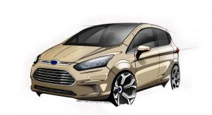 Geneva Preshow: Ford Reveals B-MAX Small MPV Study Based On The Fiesta ...