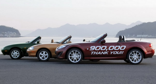  Mazda MX-5 Achieves Another Milestone as Production Reaches 900,000 Units