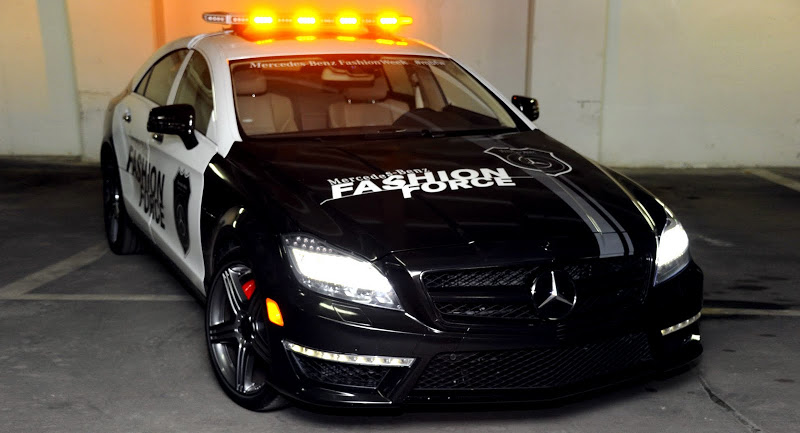  NYC Beware: 2012 Mercedes CLS 63 AMG Fashion Police Car out to Capture Trendsetters on the Streets