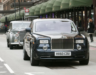  100 Rolls Royces Take to the Streets of London to Celebrate Centenary of 'Spirit of Ecstasy'