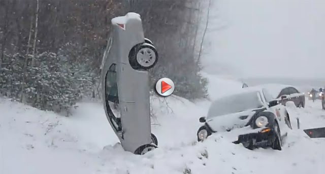  VIDEO: Ford Fusion Accident Leads to an Epic Landing