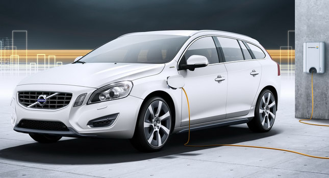  Volvo Releases Photos and New Details on V60 Plug-in Diesel-Electric Hybrid