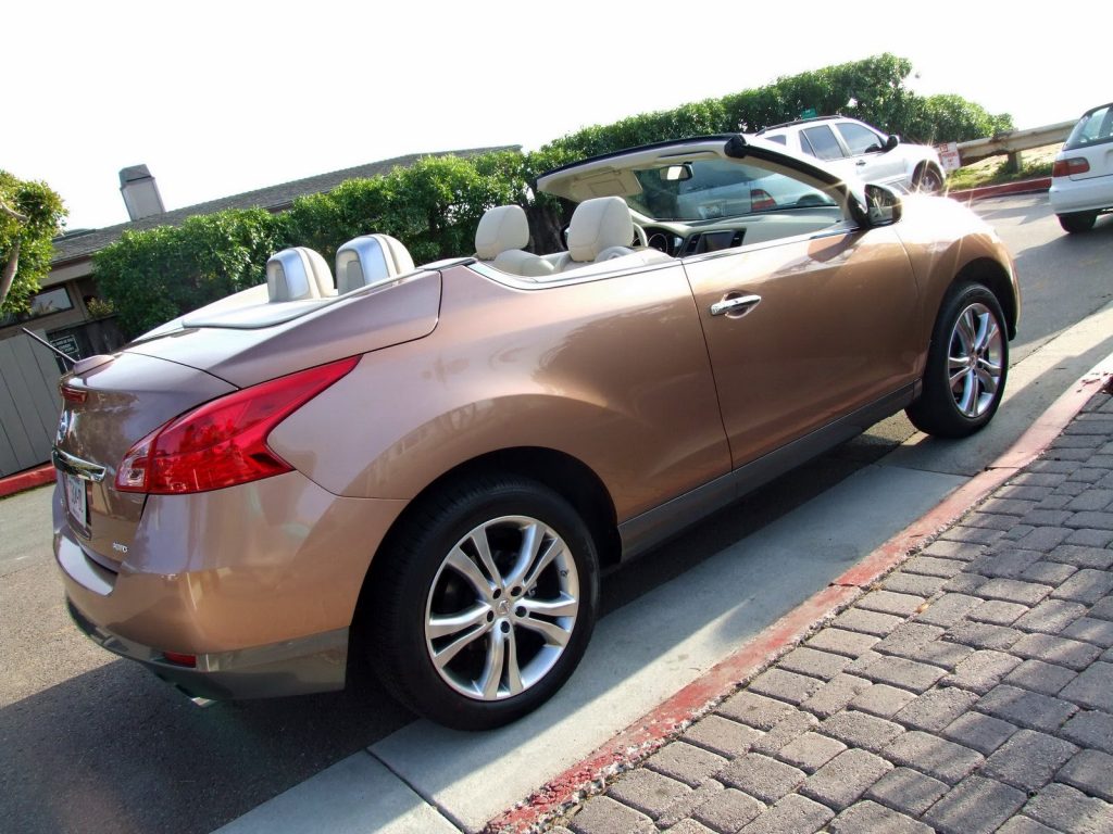 rose gold nissan murano convertible