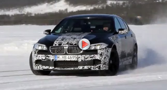  VIDEO: Chris Harris Takes 2012 BMW M5 F10 for a Spin on the Ice