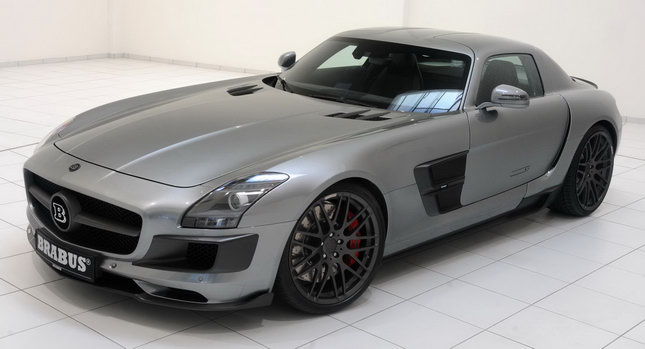  Geneva 2011: Brabus 700 Biturbo is One Mean Mercedes-Benz SLS AMG