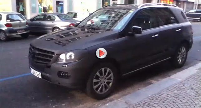  SCOOP: Walkaround Video of a 2012 Mercedes-Benz ML Found Parked on the Road