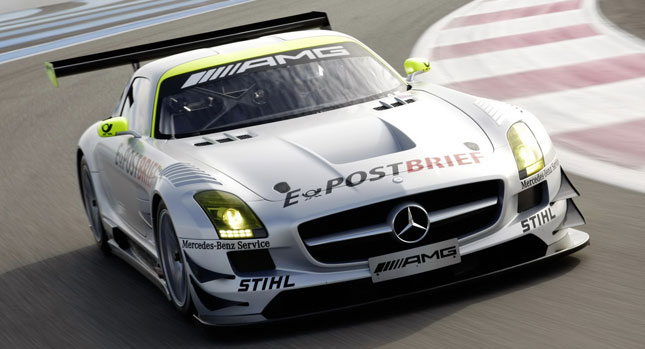  Mercedes SLS AMG GT3 is the Latest Addition to the AMG Driving Academy