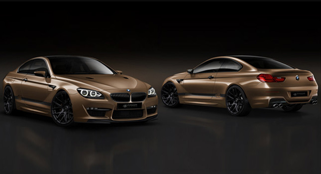  Prior Design Teases New Tuning Package for 2012 BMW 6-Series Coupe and Convertible