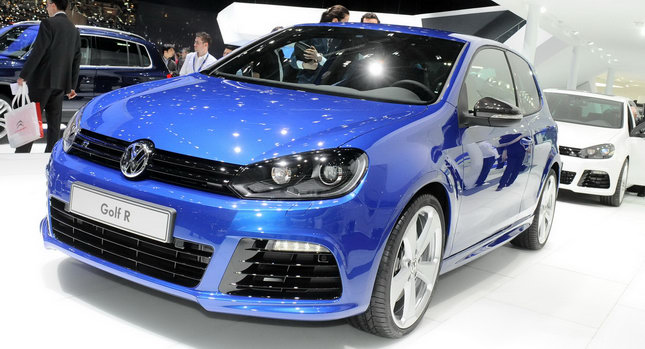  Geneva 2011: Volkswagen R Exclusive-izes the Golf R (four times)