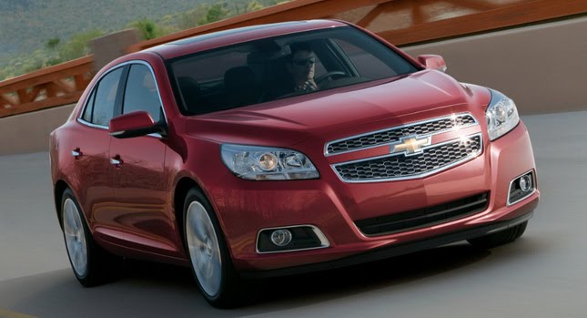  2013 Chevrolet Malibu Photo Slips Out on the Internet