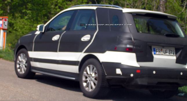  U Spy: 2012 Mercedes-Benz M-Class SUV Spotted in Germany