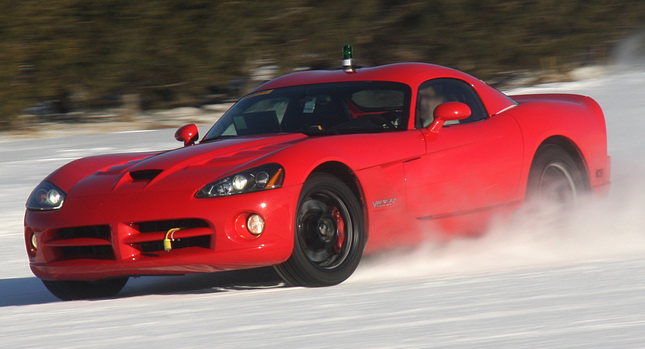  Next Generation 2013 Dodge Viper  Undergoing Testing in the Snow