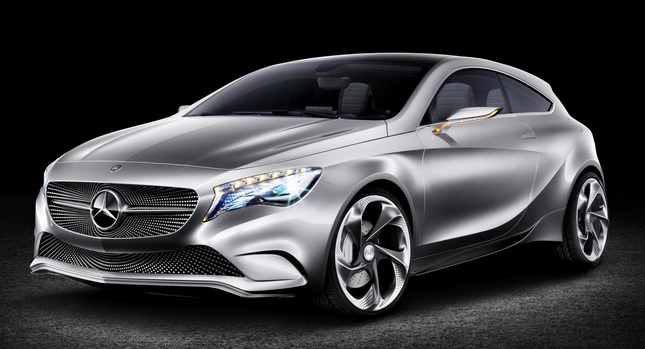  Mercedes Brings Sexy to the Compact Segment with New Concept A-Class, will be Revealed in Shanghai