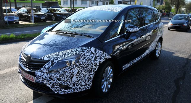  SCOOP: 2012 Opel Zafira MPV Uncovered