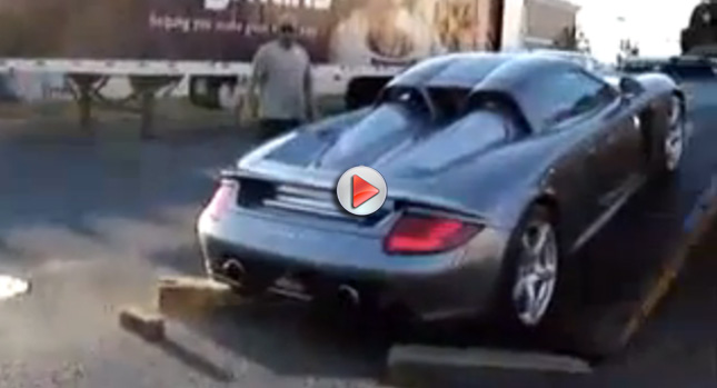  Fail: The Dumbest Way to Load a Porsche Carrera GT Onto a Truck