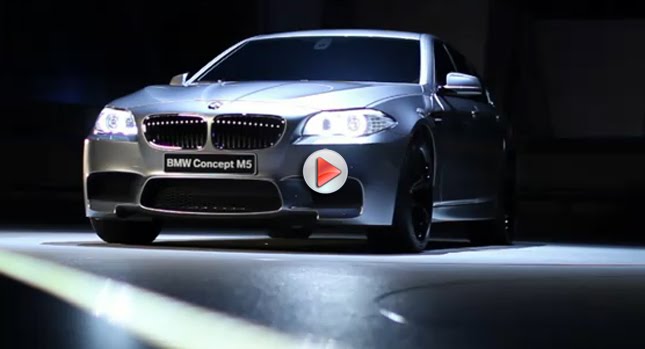  BMW Unleashes New Video of V8-Powered M5 Concept