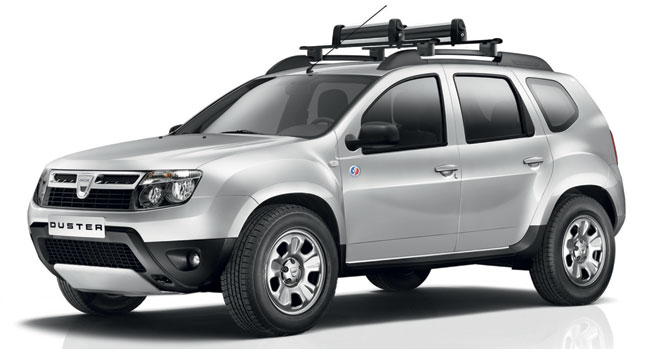  Dacia Releases Limited Edition Duster for Skiing Instructors