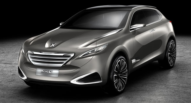  Peugeot Unveils China-Designed SXC Crossover Study