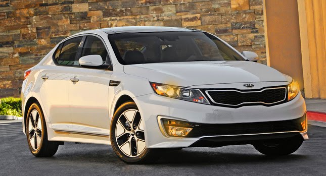  Kia’s Brand New 40mpg Optima Hybrid Priced from $27,250