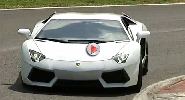  Lamborghini Aventador LP 700-4 Tearing up the Vallelunga Race Track [Videos]