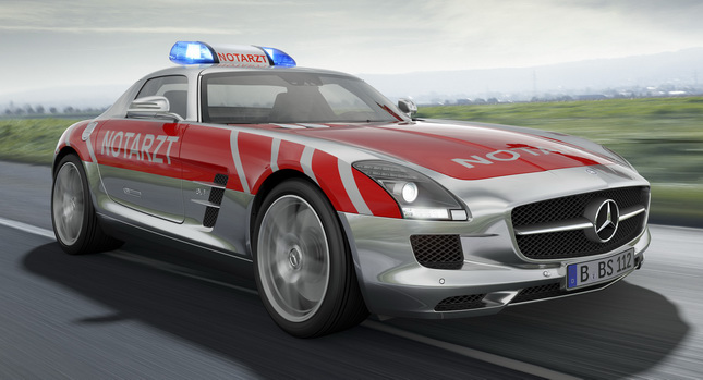  Mercedes-Benz Presents SLS AMG Emergency Medical Vehicle Study