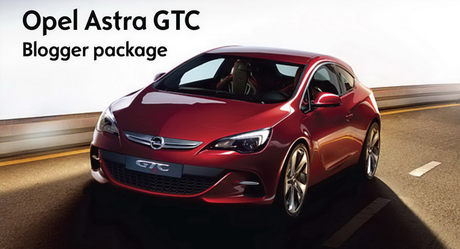  GM’s Opel follows in the Footsteps of Ford, Asks Bloggers to Write About the Astra GTC to Attend the Presentation